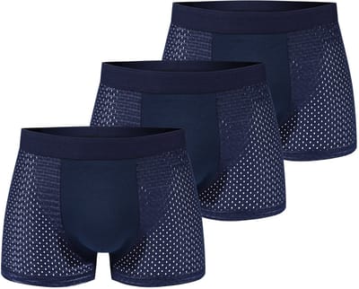 ALLTHEMEN Heren Onderbroek Slips - Mesh Boxershort - 3-Pack - S