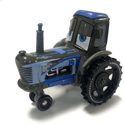 Disney Pixar Cars Frank Groene Oogstmachine Koeien Tractor Legering Spuitgietmodel Auto Jongens Speelgoed black