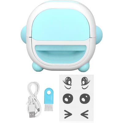 Automatische Meloenpittenopener Klein Draagbaar USB Oplaadbaar Elektrisch Zonnebloempitten Pellen blauw