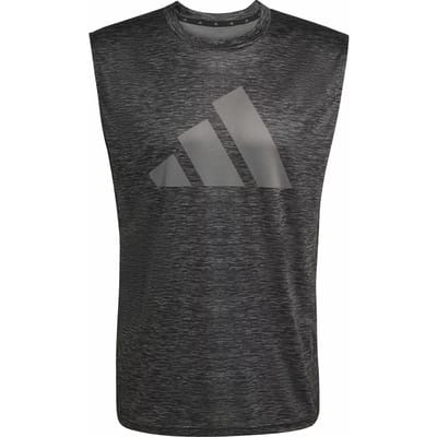 Adidas Workout Essentials Brandlove Mouwloos T-shirt Grijs XL / Regular Man
