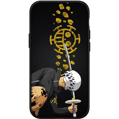 Hoesje voor iPhone 16 15 14 Xiaomi Redmi Note 13 12 11 Pro Max X 10 8 9 XR Samsung Galaxy S24 S23 7 OPPO Huawei One Piece Luffy Trafalgar Law Telefoonhoesje for Samsung Galaxy Note 20 herten