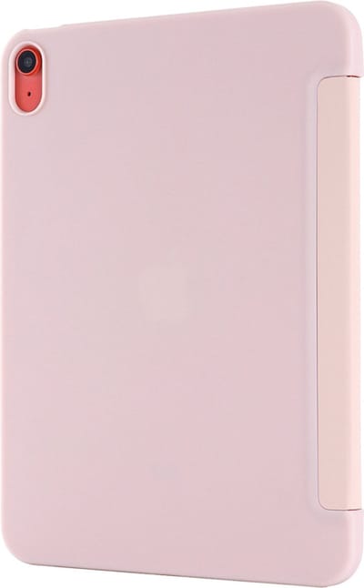 TPU Bescherm-Cover Hoes Map geschikt voor Apple iPad 10 - A16 - 10.9 - 2022 - 2025 - Roze A2696 - A2757