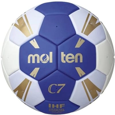 Molten C7 handbal - blauw/blue/wit - maat 2 (volwassenen)
