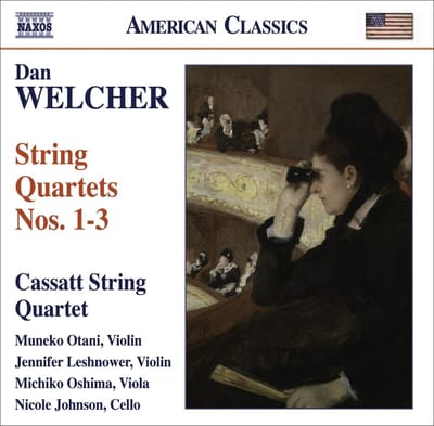 Cassatt Quartet - Welcher: String Quartets Nos.1-3 (CD)