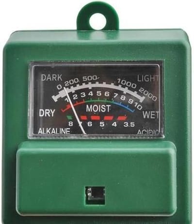 Jumada's - 2X Vochtigheidsmeter - 28 cm groen - Luchtvochtigheidsmeter - Tuinaccessoires - 2 stuks