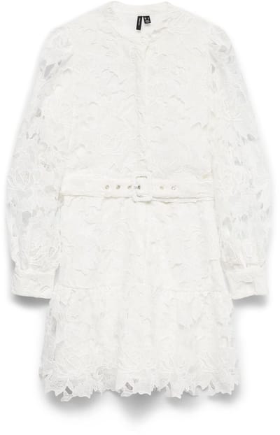 Vero Moda Kanten jurk VMARIANA Korte jurk