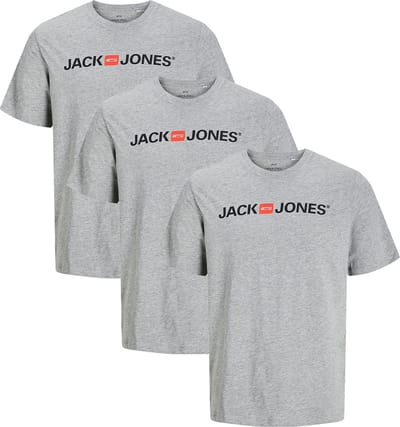 Jack & Jones Heren t-shirt 3 pack Basic