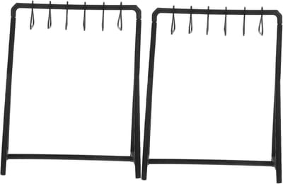 Poppenkast Meubel Accessoires - Poppenkleding rek hangers - Poppenhuis decoratie - Duurzaam plastic ontwerp
