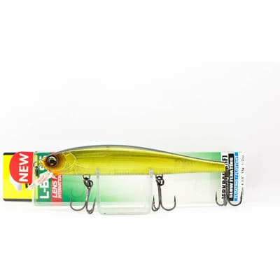 Leurre flottant Yo Zuri Duel L Bass Jerkbait 110SF F1238-MGGB (4887) yellow