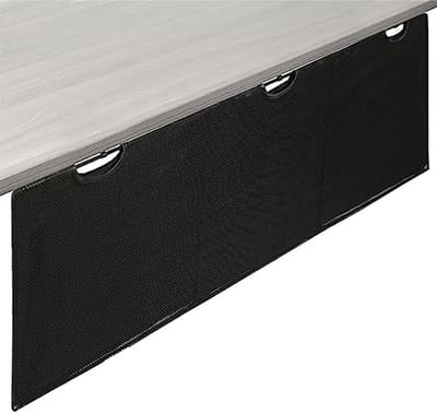 60" Onderbureau Privacy en Kabelmanagement Organizer