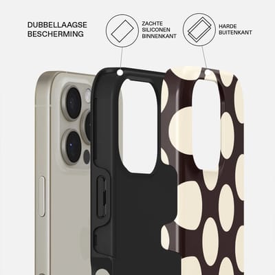 Burga Tough Backcover geschikt voor MagSafe geschikt voor iPhone 16 Pro - Spot On