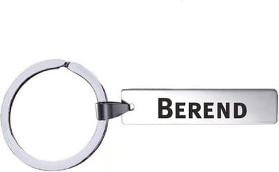 Sleutelhanger Met Naam - Berend - RVS