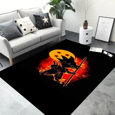 D-DRAG0N Ball S-Shenron Tapijt voor Kinderen Woonkamer Slaapkamer Vloermat Keukentapijt Kinderkamer Mat Slaapkamerdecoratie 50X80CM