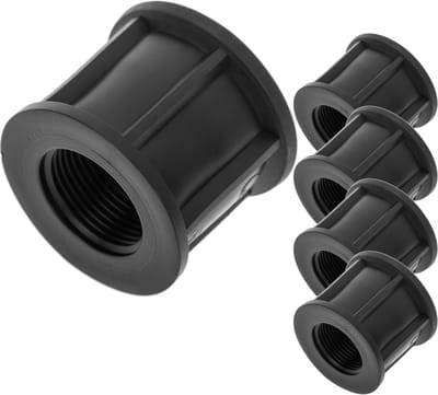 PrimeMatik - Pak van 5 stuks 1-inch polypropyleen hoes voor irrigatiesysteem