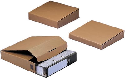 Colompac verzenddoos voor ordners CP058, ft 32,2 x 29,5 x 5 cm, bruin 20 stuks