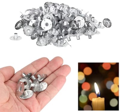 Allecto - Kaarslonthouder - Metalen lonten voor kaarsen - DIY kaarsen