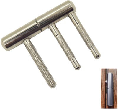 Dailygoods- Deurband Roestvrij Staal - Deurscharnieren - Afneembaar - Versterkt Ontwerp - Veilig - Ondersteunt Installatieaanpassing - Deurscharnier