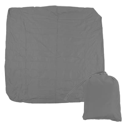 Dailygoods- Spa-deken Waterdicht - Vierkante Hoes - Polyester - Weerbestendig - Opvouwbaar - Bescherming tegen Sneeuw en Stof (231 x 231 x 30 cm) - Badkuipdeksel