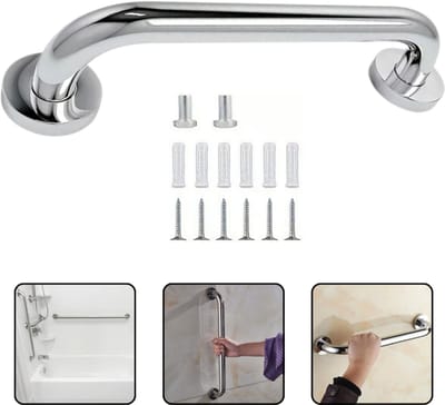 RVS Veiligheidsbeugel Badkamer – Antislip Muurbeugel – 30 cm – Steunbeugel voor Douche & Toilet