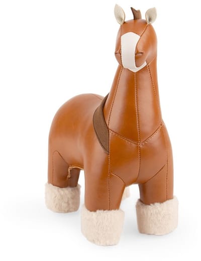 Zuny Horse Shire-Trekpaard-Bruin-Boekensteun