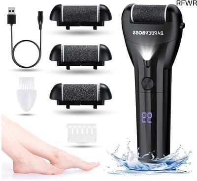 RFWR® Elektrische voetvijl voor eeltverwijdering - Professionele pedicureset voor voeten