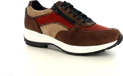 Xsensible Stretchwalker Sneaker Lucca 30112.2.321 GX Bruin Brons Combi
