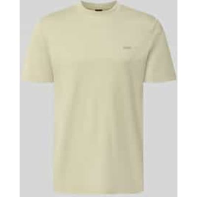 Regular fit t-shirt van puur katoen model 'Te_interlock'
