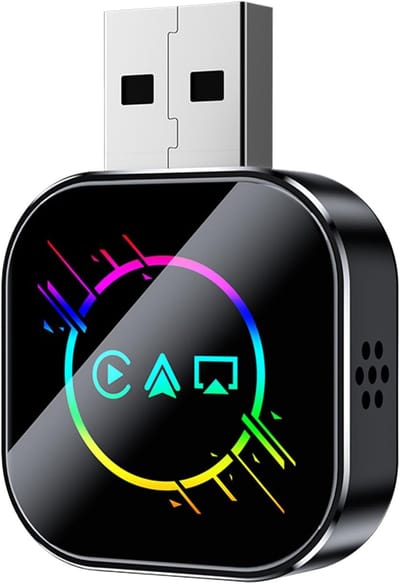 Draadloze auto-adapter - Plug en Play - Muziek en Navigatie - Geen App Nodig