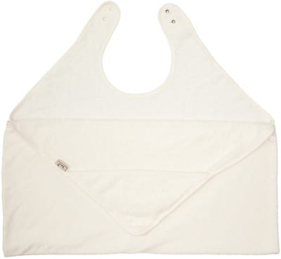 Timboo Knuffelhanddoek Volwassen/Kind - 98 x 104 cm - Daisy White