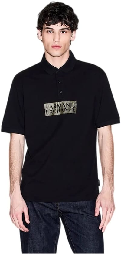 Armani Exchange Heren Polo Zwart XM001885-AF13026/MC237