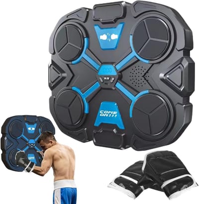 Muziek Boksmachine - Slimme Trainer - Thuis Sporten - Met Muziek Integratie - 335 x 29 x 9 cm