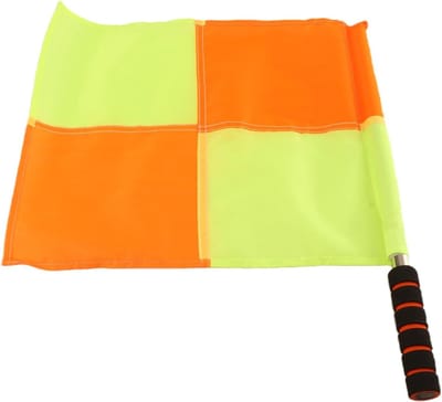 Referee Vlaggen Set voor Voetbal, Hockey en Rugby - Duurzaam en Hoogzichtbaar voor Competitieve Sporten