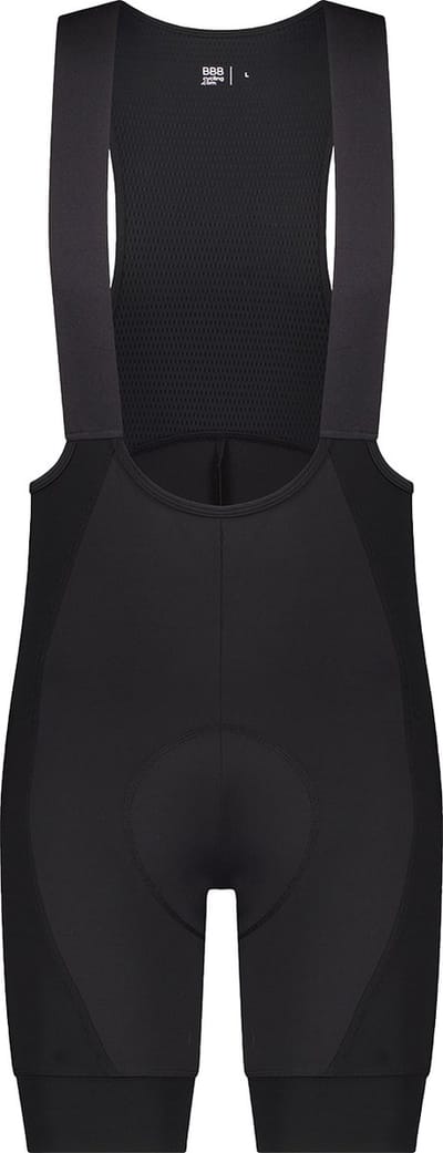 BBB Cycling ProTech Bib Shorts – Wielrenbroek Heren Met Zeem Kort – Italiaanse Carvico-stof - Premium Padding – Fietsbroek Met Bretels - Zwart – XXXL – BBW-434