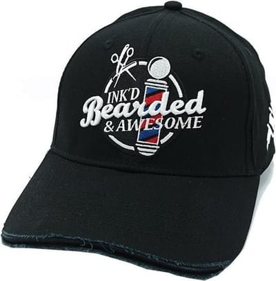 Lauren Rose - Bearded Ink'd & Awesome - Pet Fashion Fit - One Size - Zwart - Barber - Kapper - Tattoo