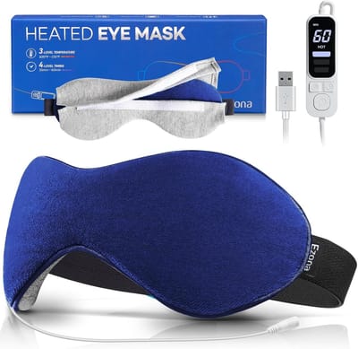 Verwarmd Oogmasker voor Effectieve Verlichting van Droge Ogen