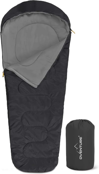 Mummyslaapzak 230x80 cm - Warm, Waterafstotend en Comfortabel voor Kamperen en Reizen