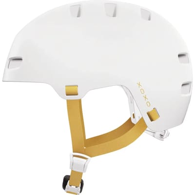 Fietshelm ABUS XOXO polar white S - 51-55 cm - wit - Geschikt voor gebruik op elektrische fietsen - stadsfietsen - 370 g