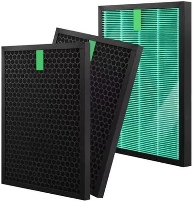 2-Pack Filterset compatibel met COWAY AP-1019C, HEPA- en actieve koolstoffilters voor luchtreiniger