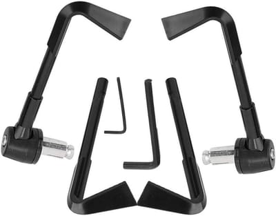 Motor Handgreep Guard - Remhendel Beschermer - Botsingen Voorkomen - Universeel 22mm Stuur - 215 Gram - Zwart