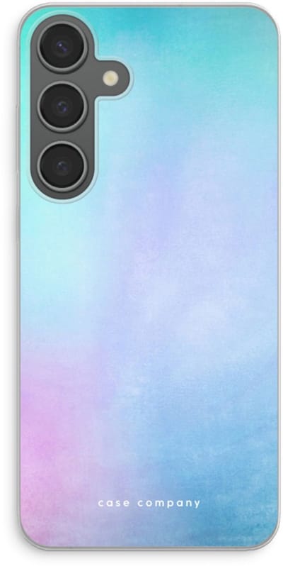 Case Company® - Hoesje geschikt voor Samsung Galaxy S24 Plus hoesje - Mist pastel - Soft Cover Telefoonhoesje - Bescherming aan alle Kanten en Schermrand