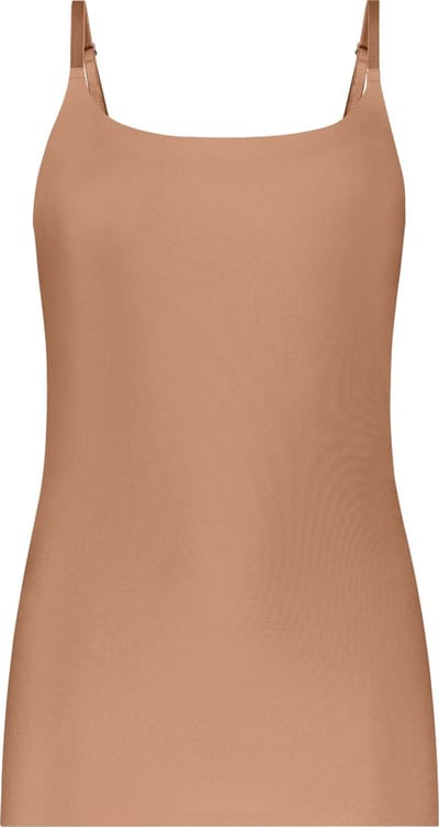 Ten Cate Secrets spaghetti top hazelnut voor Dames | Maat S