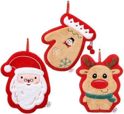 Kerst Handdoeken - Theedoeken Set - Keuken Opfleuren - Zacht Absorberend - 3 Stuks - Kerst Stijl