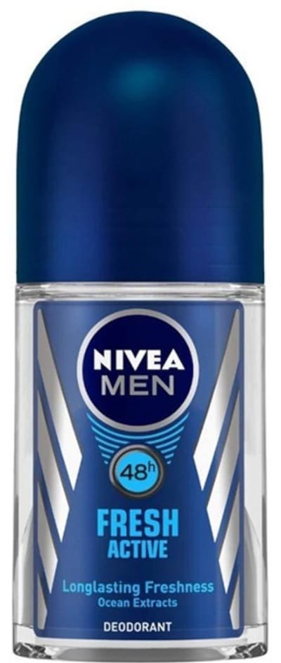 Nivea - Fresh Active Roll-On - Antiperspirant - 48 Uur Lang Werkend - 50 ml