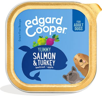 Edgard & Cooper Kuipje Salmon Turkey Adult - Hondenvoer - Zalm Kalkoen 150 g