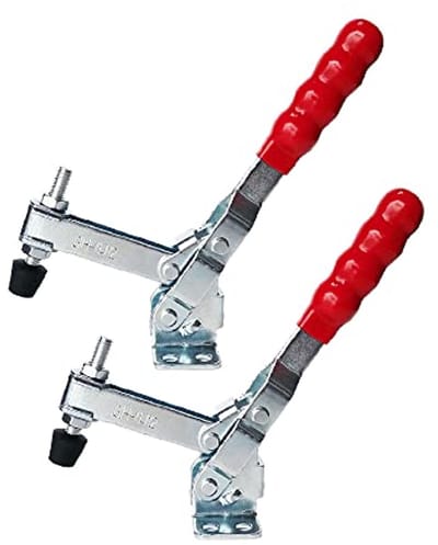 2 stuks verticale tuimelklemmen voor houtbewerking en machinebediening - 200 kgf snel-release handclip