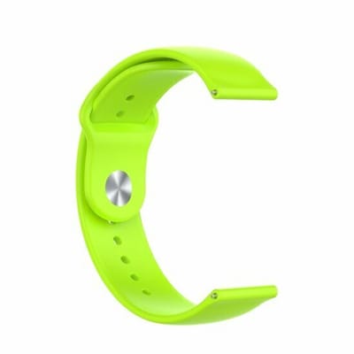 By Qubix - Geschikt voor Xiaomi Watch S4 - 41mm - Sportbandje - Maat: Large - Lichtgroen
