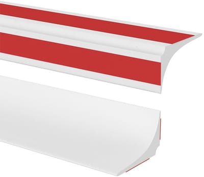 Siliconen Douche Drempel voor Waterafscheiding, Zelfklevende Waterdichte Strip voor Badkamer, Douchebak Randafdichting en Limonade Waterdichte Strip voor Inloopdouche (2.5cm)