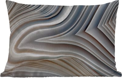 Buitenkussens - Tuin - Marmerlook - Steen - Lijnen - Luxe - Marmer - 50x30 cm