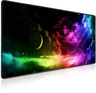 Dailygoods- Muismat XXL - Ergonomisch - Muismat met Polssteun - Antislip - Waterdicht - Wasbaar - Vlekbestendig - Gaming Mouse Pad