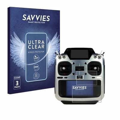 Savvies - Screenprotector voor Futaba T26SZ - Folie Beschermfolie transparant 6 Stuks